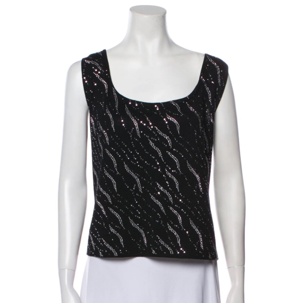 St. John studded shirt